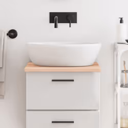 State pensando di rinnovare i vostri ripiani a casa? Questo piano da bagno in legno è la scelta che fa per voi! Struttura res ...