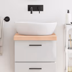 State pensando di rinnovare i vostri ripiani a casa? Questo piano da bagno in legno è la scelta che fa per voi! Struttura res ...
