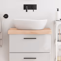 State pensando di rinnovare i vostri ripiani a casa? Questo piano da bagno in legno è la scelta che fa per voi! Struttura res ...