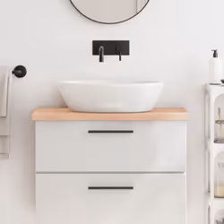 State pensando di rinnovare i vostri ripiani a casa? Questo piano da bagno in legno è la scelta che fa per voi! Struttura res ...