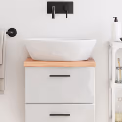 State pensando di rinnovare i vostri ripiani a casa? Questo piano da bagno in legno è la scelta che fa per voi! Struttura res ...