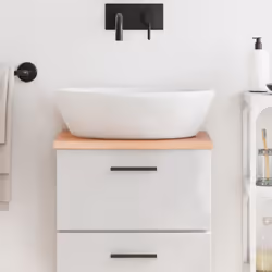 State pensando di rinnovare i vostri ripiani a casa? Questo piano da bagno in legno è la scelta che fa per voi! Struttura res ...