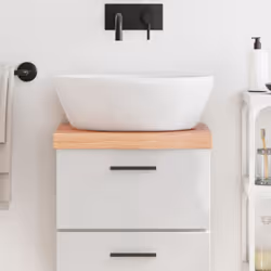 State pensando di rinnovare i vostri ripiani a casa? Questo piano da bagno in legno è la scelta che fa per voi! Struttura res ...