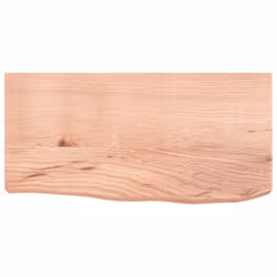 Piano Bagno Marrone 60x30x(2-6) cm Legno Massello Trattatocod mxl 78858 - Vista aggiuntiva 3