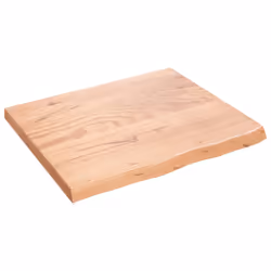 Piano Bagno Marrone 60x50x(2-4) cm Legno Massello Trattatocod mxl 78851 - Vista aggiuntiva 2