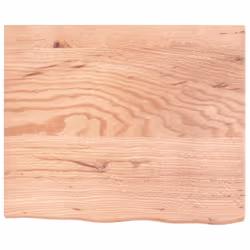Piano Bagno Marrone 60x50x(2-4) cm Legno Massello Trattatocod mxl 78851 - Vista aggiuntiva 3