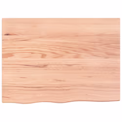 Piano Bagno Marrone 80x60x(2-6) cm Legno Massello Trattatocod mxl 122379 - Vista aggiuntiva 3