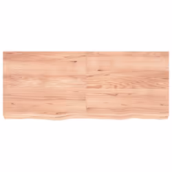 Piano Bagno Marrone 120x50x(2-6) cm Legno Massello Trattatocod mxl 95920 - Vista aggiuntiva 3