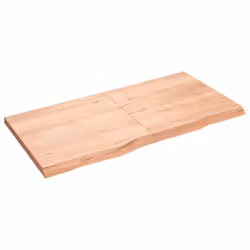 Piano Bagno Marrone 120x60x(2-4) cm Legno Massello Trattatocod mxl 71894 - Vista aggiuntiva 2