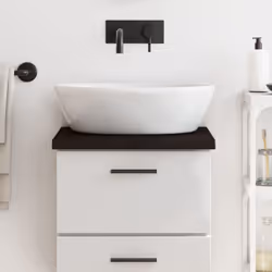 State pensando di rinnovare i vostri ripiani a casa? Questo piano da bagno in legno è la scelta che fa per voi! Struttura res ...