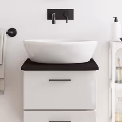 State pensando di rinnovare i vostri ripiani a casa? Questo piano da bagno in legno è la scelta che fa per voi! Struttura res ...