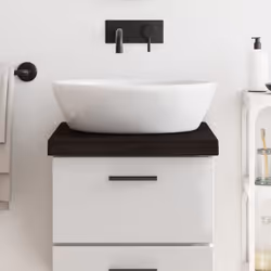 State pensando di rinnovare i vostri ripiani a casa? Questo piano da bagno in legno è la scelta che fa per voi! Struttura res ...