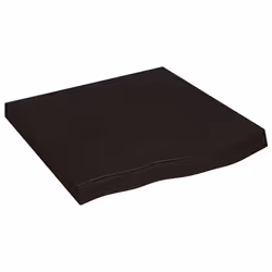 Piano Bagno Marrone Scuro 60x60x(2-6)cm Legno Massello Trattatocod mxl 126791 - Vista aggiuntiva 2