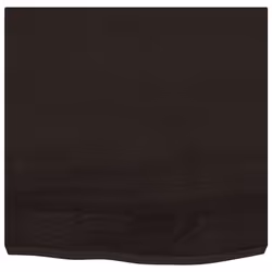 Piano Bagno Marrone Scuro 60x60x(2-6)cm Legno Massello Trattatocod mxl 126791 - Vista aggiuntiva 3