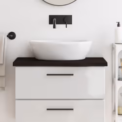 State pensando di rinnovare i vostri ripiani a casa? Questo piano da bagno in legno è la scelta che fa per voi! Struttura res ...