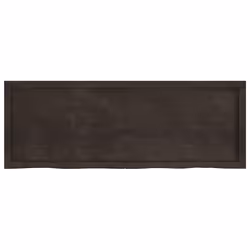 Piano Bagno Marrone Scuro 140x50x(2-6)cm Legno Trattatocod mxl 102575 - Vista aggiuntiva 3
