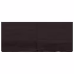 Piano Bagno Marrone Scuro 140x60x(2-4)cm Legno Trattatocod mxl 71880 - Vista aggiuntiva 3