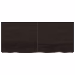 Piano Bagno Marrone Scuro 140x60x(2-6)cm Legno Trattatocod mxl 119843 - Vista aggiuntiva 3