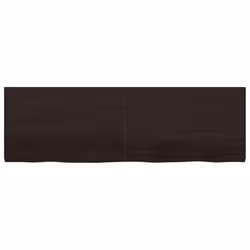 Piano Bagno Marrone Scuro 160x50x(2-4)cm Legno Trattatocod mxl 71901 - Vista aggiuntiva 3