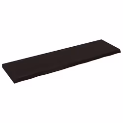 Piano Bagno Marrone Scuro 180x50x(2-6)cm Legno Trattatocod mxl 119849 - Vista aggiuntiva 2