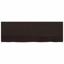 Piano Bagno Marrone Scuro 180x60x(2-6)cm Legno Trattatocod mxl 71884 - Vista aggiuntiva 3