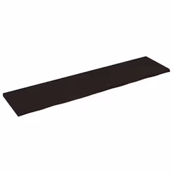 Piano Bagno Marrone Scuro 200x50x(2-4)cm Legno Trattatocod mxl 119838 - Vista aggiuntiva 2