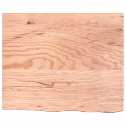 Piano Tavolo Marrone 60x50x(2-6) cm Massello Rovere Trattatocod mxl 72821 - Vista aggiuntiva 3