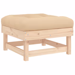 VidaXL 3185983 set mobili da esterno Beige - Vista aggiuntiva 6