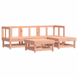 Set Salotto da Giardino 5 pz in Legno Massello di Douglascod mxl 69961 - Vista aggiuntiva 2
