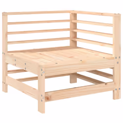 Set Salotto da Giardino 6 pz in Legno Massello di Pinocod mxl 93978 - Vista aggiuntiva 3