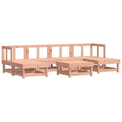Vidaxl - Set Salotto da Giardino 7 pz in Legno Massello di Douglas