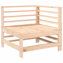 Set Salotto da Giardino 7 pz in Legno Massello di Pinocod mxl 117923 - Vista aggiuntiva 3