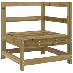 vidaXL Set Salotto da Giardino 4 pz in Legno Impregnato di Pino - Vista aggiuntiva 3