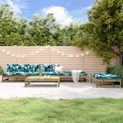 Set Salotto da Giardino 5 pz in Legno Impregnato di Pinocod mxl 117944