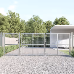 Il cancello da giardino è una combinazione perfetta di robustezza, stabilità e resistenza alla corrosione! Sarà sicuramente u ...