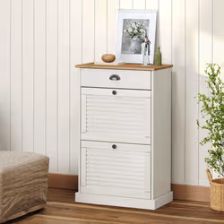 VidaXL 353170 scarpiera Bianco - Vista aggiuntiva 2