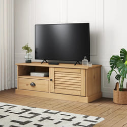Mobile Porta TV VIGO 106x40x40 cm in Legno Massello di Pinocod mxl 128274