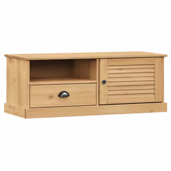 Mobile Porta TV VIGO 106x40x40 cm in Legno Massello di Pinocod mxl 128274