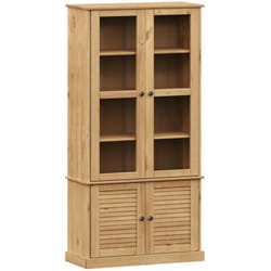 Vidaxl - Vetrina vigo 85x35x170 cm in Legno Massello di Pino 829277
