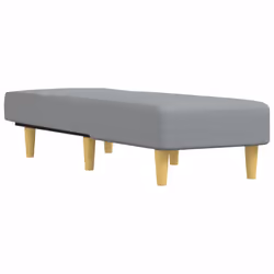 Chaise Longue in Tessuto Grigio Chiarocod mxl 118595 - Vista aggiuntiva 3