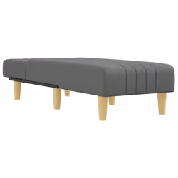 Chaise Longue in Tessuto Grigio Scurocod mxl 118602 - Vista aggiuntiva 3