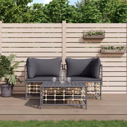VidaXL 3186692 divano da cortile