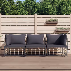 VidaXL 3186697 divano da cortile