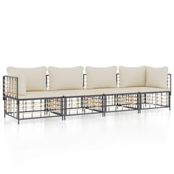 VidaXL 3186698 divano da cortile