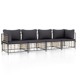 VidaXL 3186699 divano da cortile