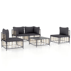 VidaXL 3186715 divano da cortile