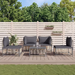 VidaXL 3186715 divano da cortile
