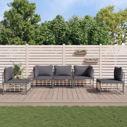 VidaXL 3186717 divano da cortile