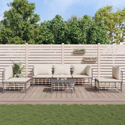 VidaXL 3186718 divano da cortile