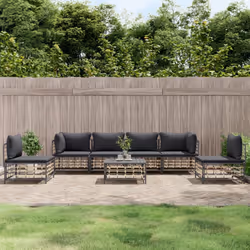 VidaXL 3186723 divano da cortile